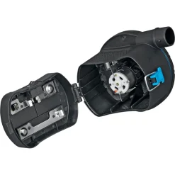 POMPA DI GONFIAGGIO ELETTRICA POWERTOUCH A BATTERIE CON 3 ADATTATORI 12X11X10CM 62254