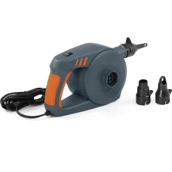 POMPA DI GONFIAGGIO ELETTRICA POWERGRIP A CORRENTE ALTERNATA AC ADATTATORI 62145