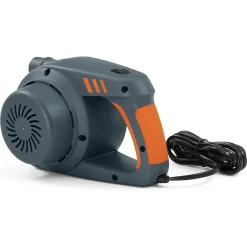 POMPA DI GONFIAGGIO ELETTRICA POWERGRIP A CORRENTE ALTERNATA AC ADATTATORI 62145