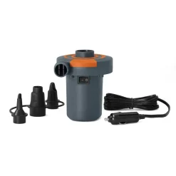 POMPA DI GONFIAGGIO ELETTRICA 3 ADATTATORI PER VALVOLE ACCENDISIGARI 12V 62144