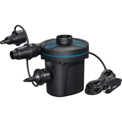 POMPA DI GONFIAGGIO ELETTRICA POWERTOUCH CORRENTE CONTINUA DC CARICATORE 12V 680L/M 62257