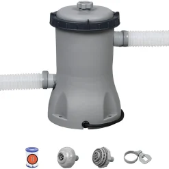 POMPA FILTRO A CARTUCCIA TIPO II DA 2.006LT/H 29W PER PISCINE FUORI TERRA 58383