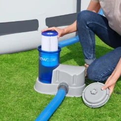 POMPA FILTRO TRASPARENTE DA 5.678LT/H A CARTUCCIA PER PISCINA FUORI TERRA 58675