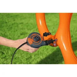 POMPA GONFIAGGIO ELETTRICA AD ARIA SIDEWINDER 3 ADATTATORI ACCENDISIGARI 62142