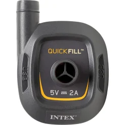 POMPA MINI USB 5 V ELETTRICA USO INTERNO/ESTERNO PER GONFIABILI CON UGELLO 66635