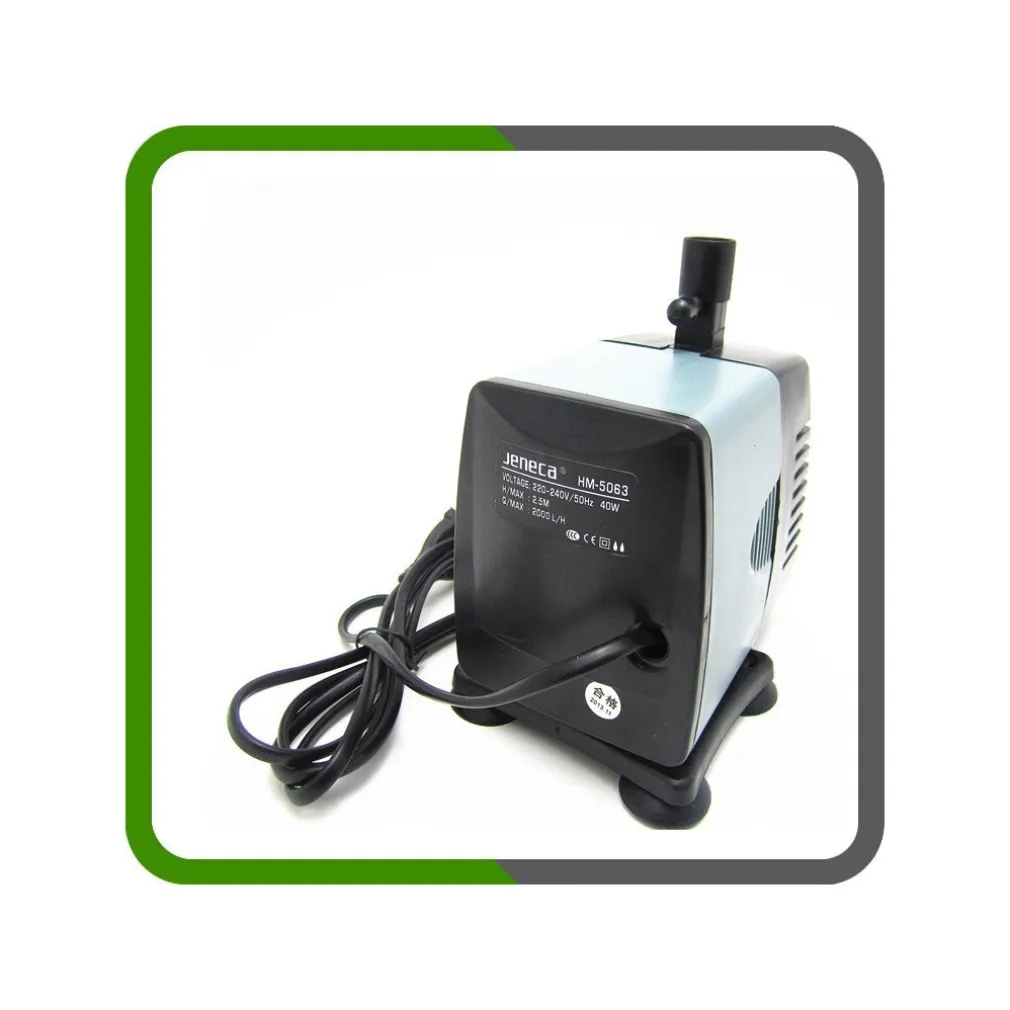 POMPA SOMMERSA PER ACQUARIO HM-5063 2000L/H 40W SOMMERGIBILE