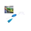 POMPA SVUOTA ACQUA PER ACQUARIO CON SIFONE PULITRICE ASPIRATORE TUBO LUNGO