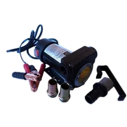 POMPA TRAVASO ELETTRICA CARBURANTE ACQUA OLIO DIESEL 24V 200 WATT AUTO BARCA