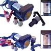 POMPA TRAVASO ELETTRICA CARBURANTE ACQUA OLIO DIESEL 12V 200 WATT AUTO BARCA