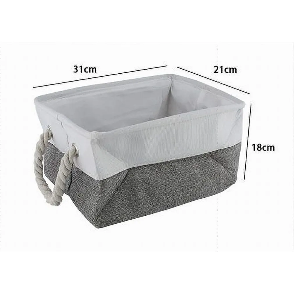 PORTA BIANCHERIA IN TESSUTO CON MANICI ORGANIZER PER VESTITI SPORCHI BAGNO 10623