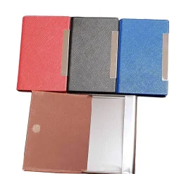 PORTA BIGLIETTINI VISITA ECO PELLE CARTE DI CREDITO ASTUCCIO SLOT TESSERE CARD