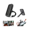 PORTA CELLULARE SUPPORTO BICI MOTO CUSTODIA IMPERMEABILE SMARTPHONE 5" 6"