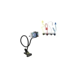 PORTA CELLULARE UNIVERSALE FLESSIBILE LETTO DA TAVOLO PER AUTO SEDIA SUPPORTO