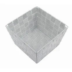 PORTA OGGETTI ORGANIZER BAGNO CAMERA CUCINA IN TESSUTO MULTIUSO 20X20X13CM 79012