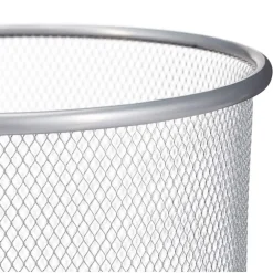 PORTA OMBRELLI FATIGATI CESTINO TRAFORATO IN METALLO PER CASA E UFFICIO 27X50 CM