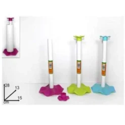 PORTA ROTOLO CARTA DA CUCINA ROTOLONE SCOTTEX IN PLASTICA COLORATO CUCINA CASA