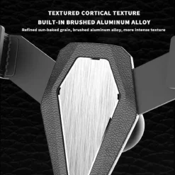 PORTACELLULARE DA AUTO SISTEMA BLOCCAGGIO PER VENTILAZIONE ROTAZIONE 360° Q-ZG53