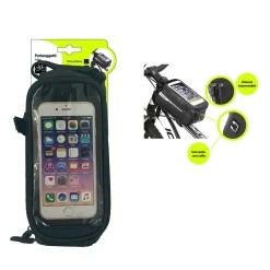 PORTACELLULARE SMARTPHONE OGGETTI IMPERMEABILE PER TELAIO BICI BICICLETTA XC2652