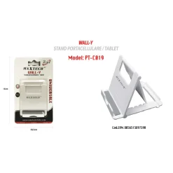 PORTACELLULARE STAND CELLULARI TABLET SUPPORTO UNIVERSALE TAVOLO MAXTECH PT-C019