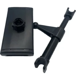 PORTACELLULARE TABLET SUPPORTO PER POGGIATESTA AUTO CON GANCI REGOLABILI Q-ZJ155