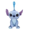 PORTACHIAVI DI STITCH CON CLIP PER BORSA IN PELUCHE LILO & STITCH MISURA 11,5 CM
