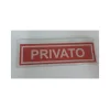 PORTAETICHETTE PRIVATO ADESIVE IN PVC ETICHETTA INTERNA INTERCAMBIABILE