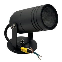 PORTAFARETTO GIARDINO CON PORTALAMPADA LAMPADINE GU10 PICCHETTO ALLUMINIO IP65 837WA-B80-G