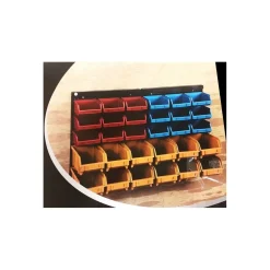 PORTAMINUTERIA PORTA MINUTERIA SCAFFALE MURO PARETE 30 CASSETTI SCOMPARTI VITI