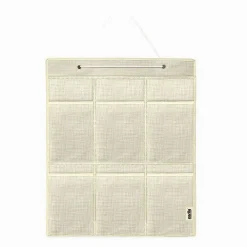 PORTAOGGETTI ORGANIZER A SOSPENSIONE 6 TASCHE TESSUTO BAGNO CAMERA 59X36CM 69714