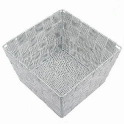 PORTAOGGETTI ORGANIZER BAGNO CAMERA CUCINA IN TESSUTO MULTIUSO 16X16X8.5CM 79000