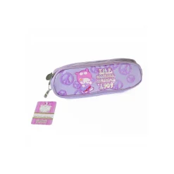 PORTAPASTELLI TOMBOLINO WOODSTOCK MARIMARU LILA E VIOLA 23 x 6,6 x 3 CM