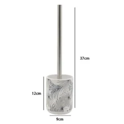 PORTASCOPINO PORTA SCOPINO BAGNO WC TOILETTE CON STAMPA TROPICALE COMPLETO 87066