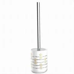 PORTASCOPINO PORTA SCOPINO BAGNO WC TOILETTE ANANAS CON SCOPINO COMPLETO 69755