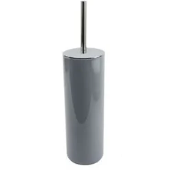 PORTASCOPINO PORTA SCOPINO CON SCOPETTINO WC BAGNO WATER GRIGIO SILVER 69483