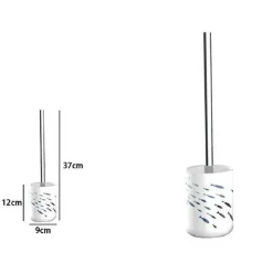 PORTASCOPINO PORTA SCOPINO BAGNO WC TOILETTE PESCIOLINI SCOPINO COMPLETO 69878