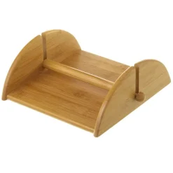 PORTATOVAGLIOLI IN BAMBÙ CON FERMO PORTA TOVAGLIOLI DA TAVOLA SUPPORTO DA CUCINA