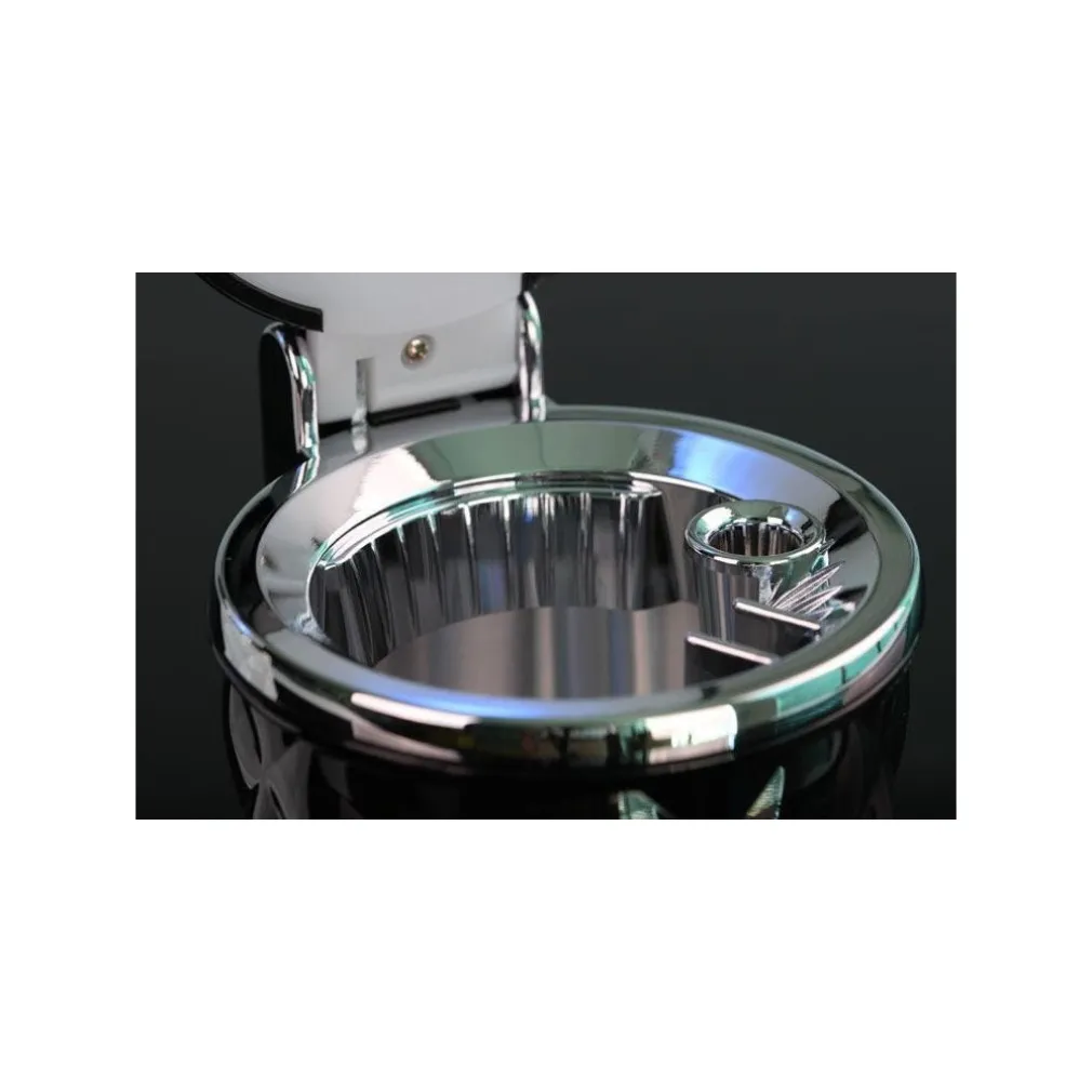 POSACENERE AUTO CON LED BLU PORTACENERE A BARATTOLO CON LUCE UFFICIO CAMPER