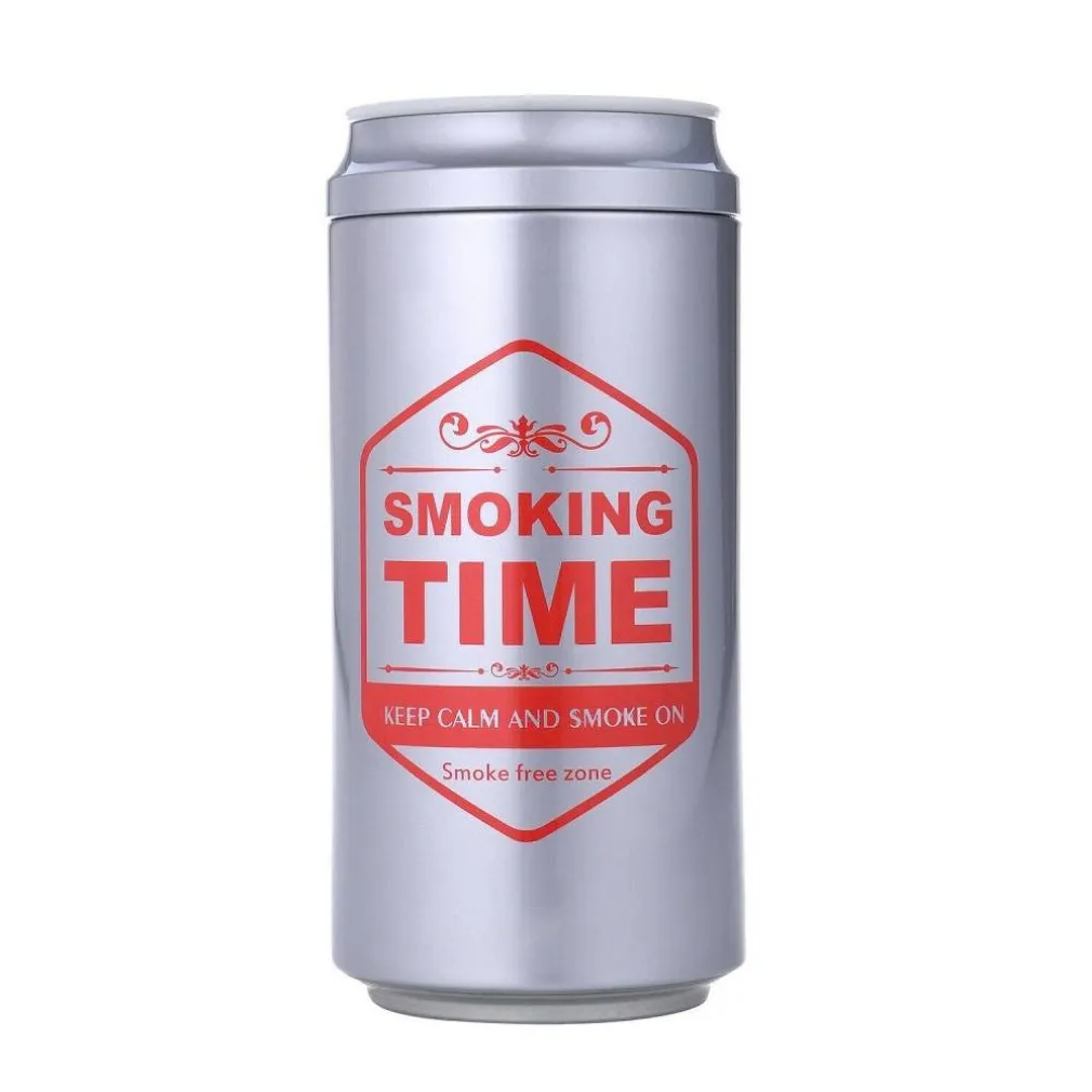 POSACENERE PORTACENERE A BARATTOLO CON LED AUTO CAMPER CASA UFFICIO PRATICO