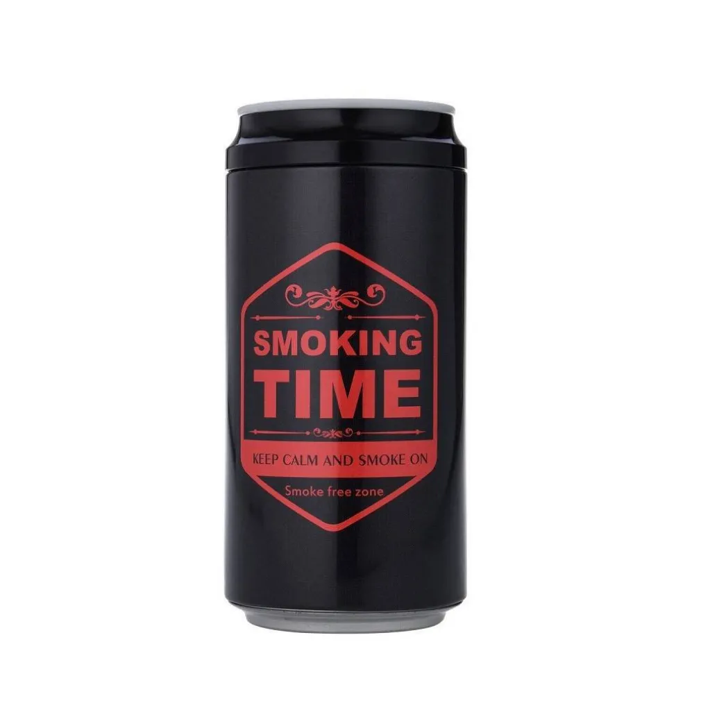 POSACENERE PORTACENERE A BARATTOLO CON LED AUTO CAMPER CASA UFFICIO PRATICO