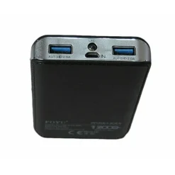 POWER BANK 4 IN 1 CARICATORE WIRELESS SENZA FILI QI LED 12000MAH CARICA BATTERIA