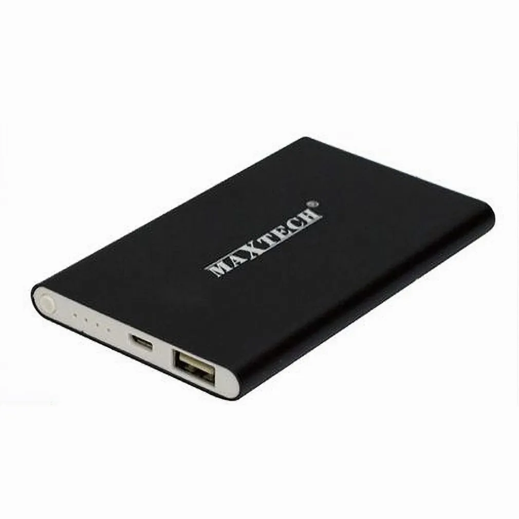 POWER BANK CARICABATTERIE PORTATILE USB 5000MAH PER SMARTPHONE BATTERIA ESTERNA MAXTECH PA-TM011
