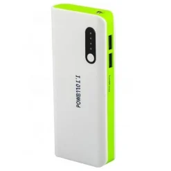 POWER BANK DA 12000 MAH CON LED PER MP3 MP4 SMARTPHONE CELLULARE TABLET