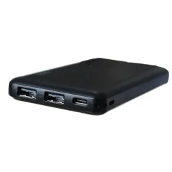 POWER BANK 12000MAH 2 USB BATTERIA EMERGENZA SUPPLEMENTARE 2.1A TYPE-C FO-6900
