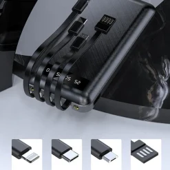 POWER BANK PORTATILE DI GRANDE CAPACITÀ 20000 MAH RICARICA RAPIDA LEGGERO DISPLAY A LED