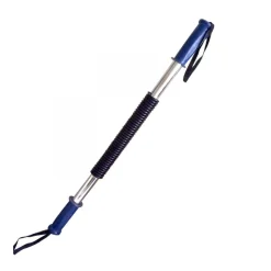 POWER TWISTER BARRA ATTREZZI PALESTRA MOLLA FITNESS BODY BUILDING ALLENAMENTO