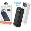 POWERBANK BATTERIA ESTERNA A RICARICA SUPER VELOCE 25800MAH 22.5W 4 CAVI TT26000