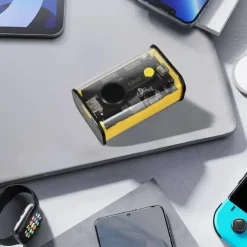 POWERBANK 16000MAH CARICA RAPIDA USB-C 20W + USB 22.5W CON DISPLAY A LED TM16000