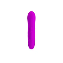 PRETTY LOVE CAESAR VIBRATORE 10 FUNZIONI VAGINA E CLITORIDE RABBIT IN SILICONE