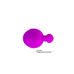 PRETTY LOVE CAESAR VIBRATORE 10 FUNZIONI VAGINA E CLITORIDE RABBIT IN SILICONE