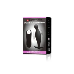 PRETTY LOVE SPECIAL ANAL STIMULATION STIMOLATORE ANALE IN SILICONE NERO